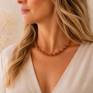 Collier Swarovski Elements Chili Pepper