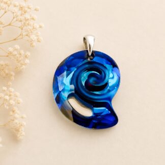 Swarovski Sea Snail Bermuda Blue