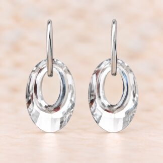 Swarovski  Oorbellen Crystal CAL 30mm