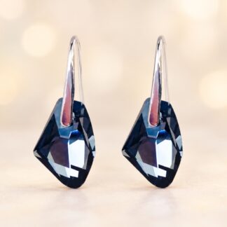 Swarovski Oorbellen Silver Night 19mm
