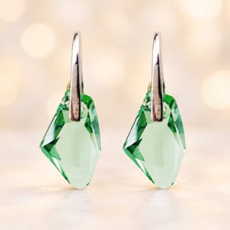 Swarovski Oorbellen Peridot 19mm