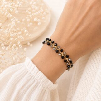Armband Antraciet/Zwart