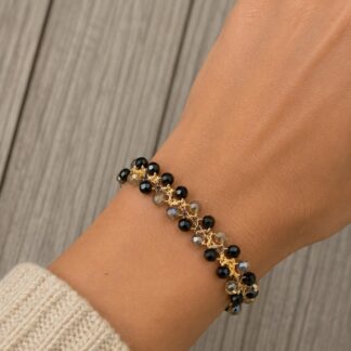 Armband Antraciet/Zwart